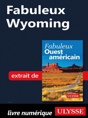 cover image of Fabuleux Wyoming
